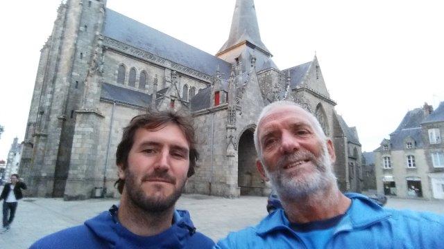 With Baptiste at Guerande