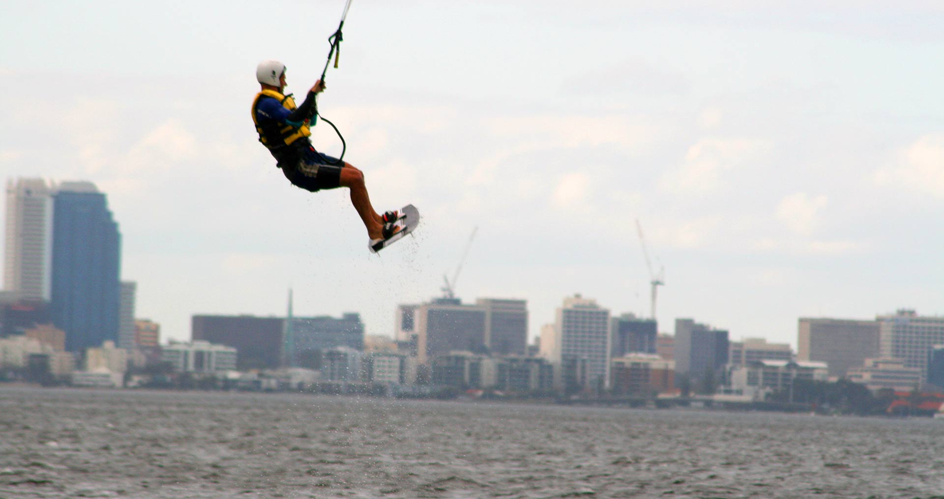 Safety is critical for kitesurfing